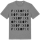 Mid Heather Gray t-shirt med Pixbo ordlek t-shirt