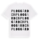 Ploggården ordlek t-shirt