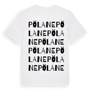 Pölane ordlek t-shirt – ekologisk bomull t-shirt från Pinshirt