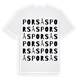 Porsås ordlek t-shirt