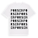 Porsen ordlek t-shirt