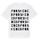 Porsheden ordlek t-shirt