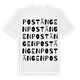 Postängen ordlek t-shirt