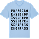 Blue Soul t-shirt med Prässebo ordlek t-shirt
