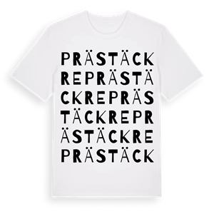 Prästäckre ordlek t-shirt – ekologisk bomull t-shirt från Pinshirt