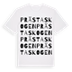 Prästaskogen ordlek t-shirt