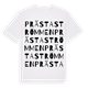 Prästaströmmen ordlek t-shirt