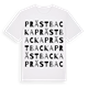 Prästbacka ordlek t-shirt