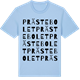 Blue Soul t-shirt med Prästebolet ordlek t-shirt