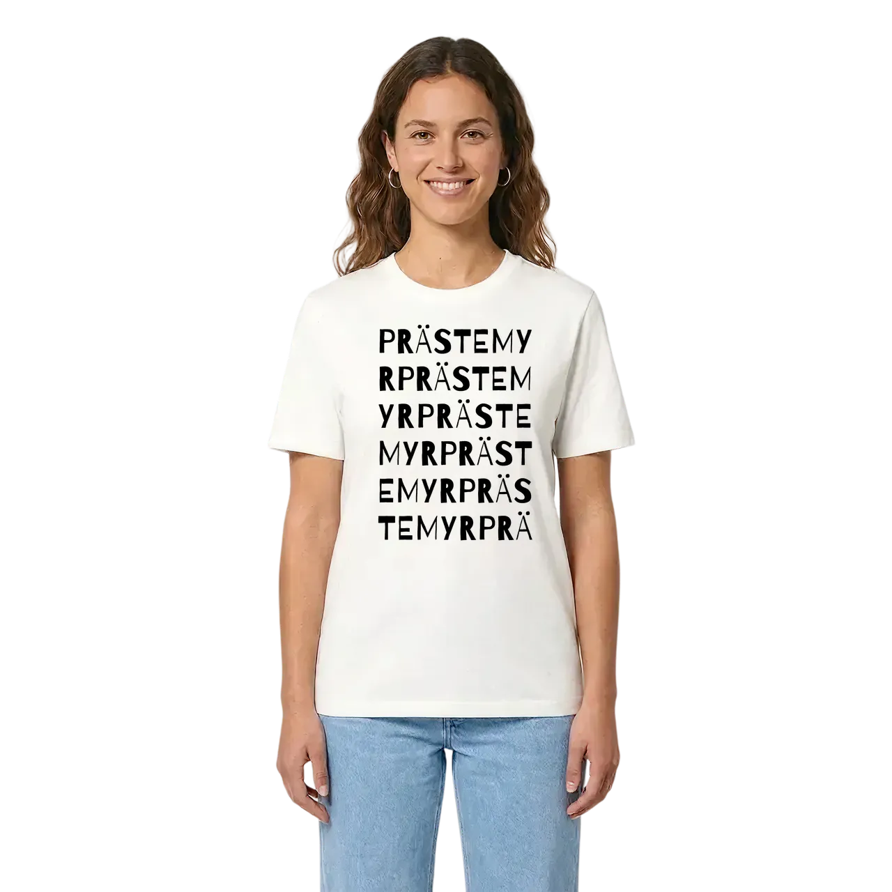 Prästemyr ordlek t-shirt i miljö