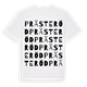 Prästeröd ordlek t-shirt