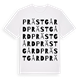 Prästgård ordlek t-shirt