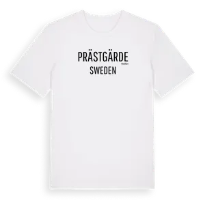 Prästgärde i Sverige t-shirt – ekologisk bomull t-shirt från Pinshirt