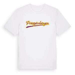 Prästgårdsängen baseball t-shirt – ekologisk bomull t-shirt från Pinshirt