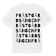 Prästgårdsängen ordlek t-shirt