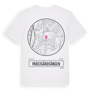 Prästgårdsängen t-shirt – ekologisk bomull t-shirt från Pinshirt