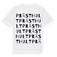 Prästhult ordlek t-shirt