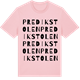 Pink Cotton t-shirt med Predikstolen ordlek t-shirt