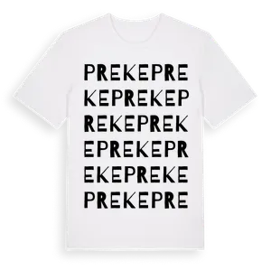Preke ordlek t-shirt – ekologisk bomull t-shirt från Pinshirt