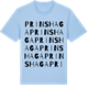 Blue Soul t-shirt med Prinshaga ordlek t-shirt