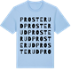 Blue Soul t-shirt med Prosterud ordlek t-shirt