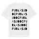 Purkas udde ordlek t-shirt