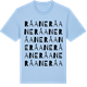 Blue Soul t-shirt med Råane ordlek t-shirt