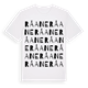 Råane ordlek t-shirt