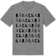 Mid Heather Gray t-shirt med Råbacka ordlek t-shirt