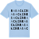 Blue Soul t-shirt med Rabacken ordlek t-shirt