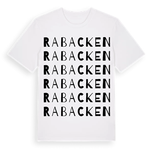 Rabacken ordlek t-shirt – ekologisk bomull t-shirt från Pinshirt