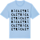 Blue Soul t-shirt med Räcket ordlek t-shirt