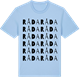 Blue Soul t-shirt med Råda ordlek t-shirt