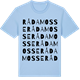 Blue Soul t-shirt med Råda mosse ordlek t-shirt