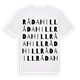 Rådahill ordlek t-shirt
