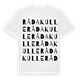 Rådakulle ordlek t-shirt