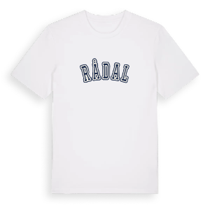 Rådal college t-shirt – ekologisk bomull t-shirt från Pinshirt