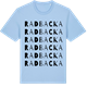 Blue Soul t-shirt med Radbacka ordlek t-shirt