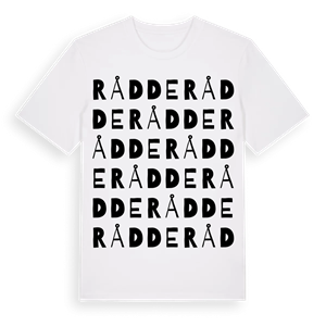 Rådde ordlek t-shirt – ekologisk bomull t-shirt från Pinshirt