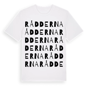 Rådderna ordlek t-shirt – ekologisk bomull t-shirt från Pinshirt