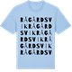 Blue Soul t-shirt med Rågårdsvik ordlek t-shirt