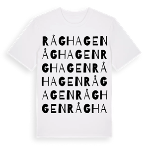 Råghagen ordlek t-shirt – ekologisk bomull t-shirt från Pinshirt