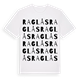 Raglås ordlek t-shirt
