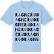 Blue Soul t-shirt med Ragnerud ordlek t-shirt