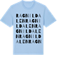 Blue Soul t-shirt med Ragnildalen ordlek t-shirt