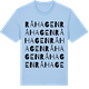 Blue Soul t-shirt med Råhagen ordlek t-shirt