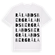 Rålandsberg ordlek t-shirt
