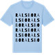 Blue Soul t-shirt med Ralsbo ordlek t-shirt
