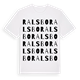 Ralsbo ordlek t-shirt