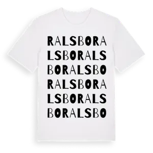 Ralsbo ordlek t-shirt – ekologisk bomull t-shirt från Pinshirt